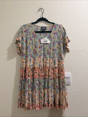 55. NWTS Angie Tiered Floral Dress